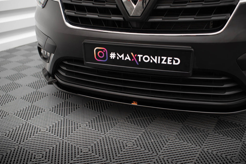 Prelungire splitter bara fata Renault Express Mk2 2020- v1 - Maxton Design