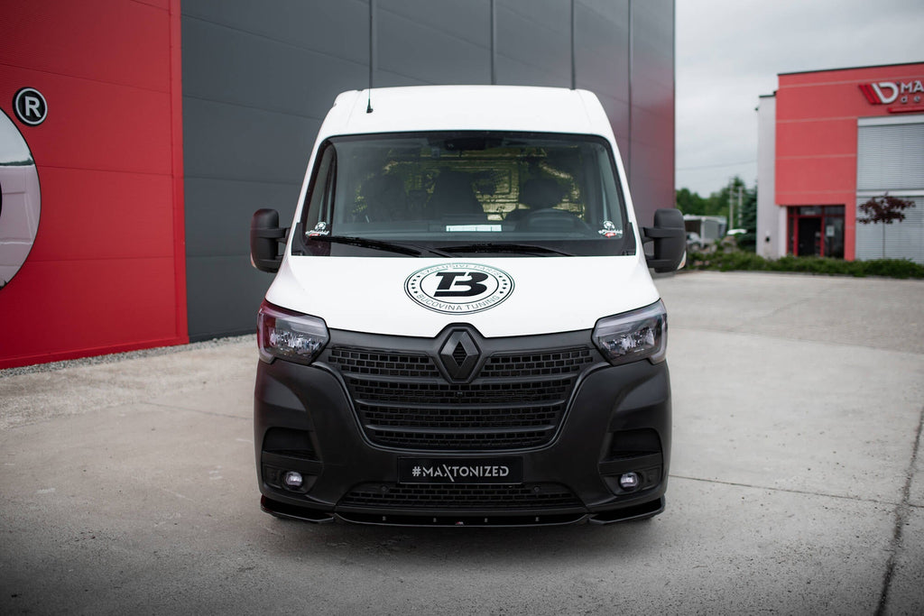 Prelungire splitter bara fata Renault Master Mk3 Facelift 2019- v2 - Maxton Design