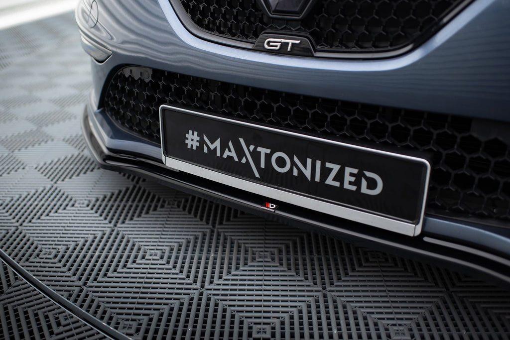 Prelungire splitter bara fata Renault Megane Mk4 GT-Line 2016- v5 - Maxton Design