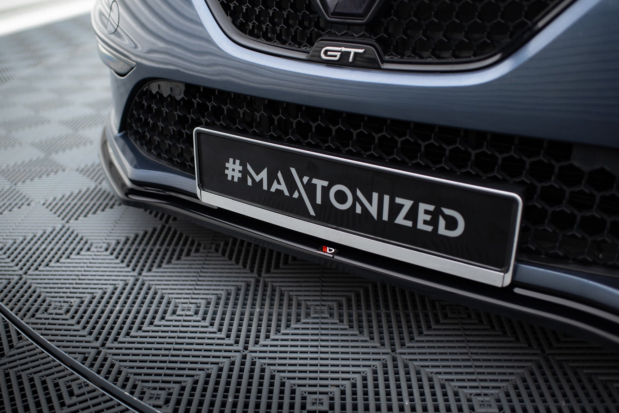 Prelungire splitter bara fata Renault Megane Mk4 GT-Line 2016- v5 - Maxton Design