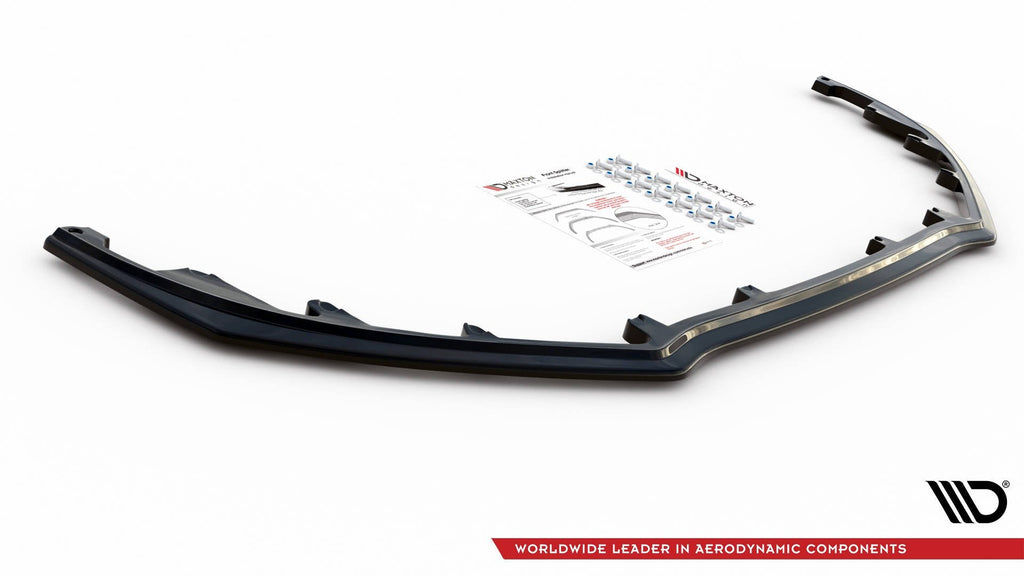 Prelungire splitter bara fata Renault Megane Mk4 GT-Line 2016- v5 - Maxton Design