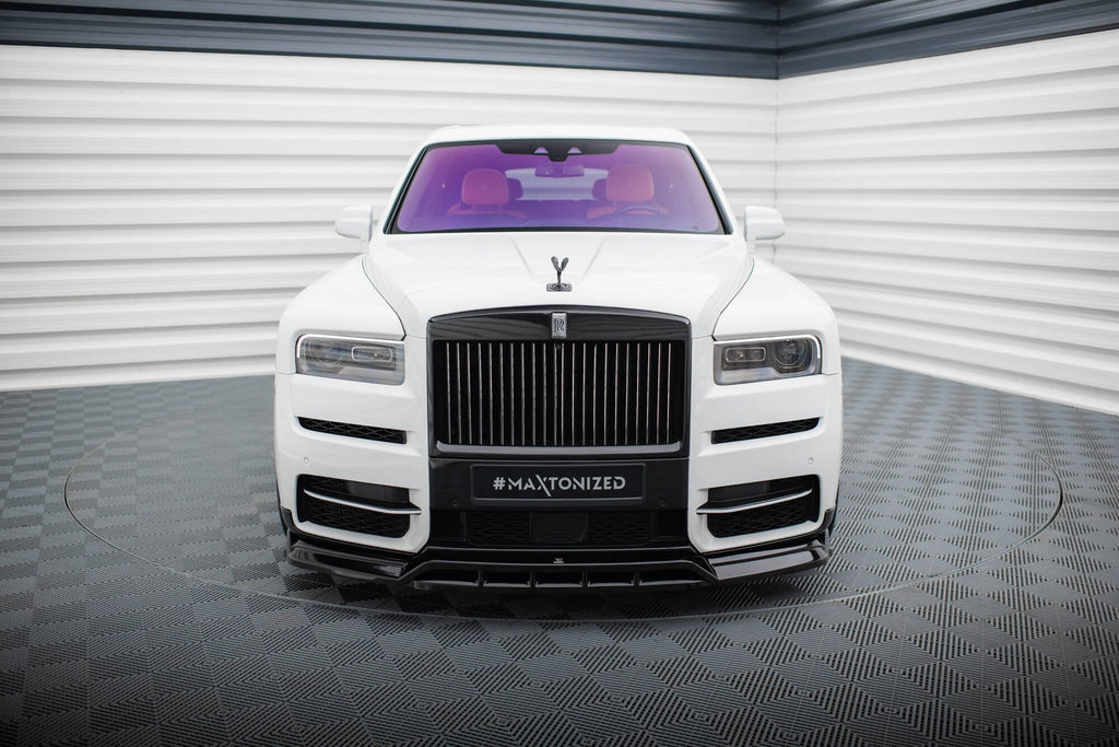 Prelungire splitter bara fata Rolls Royce Cullinan 2018- v1 - Maxton Design