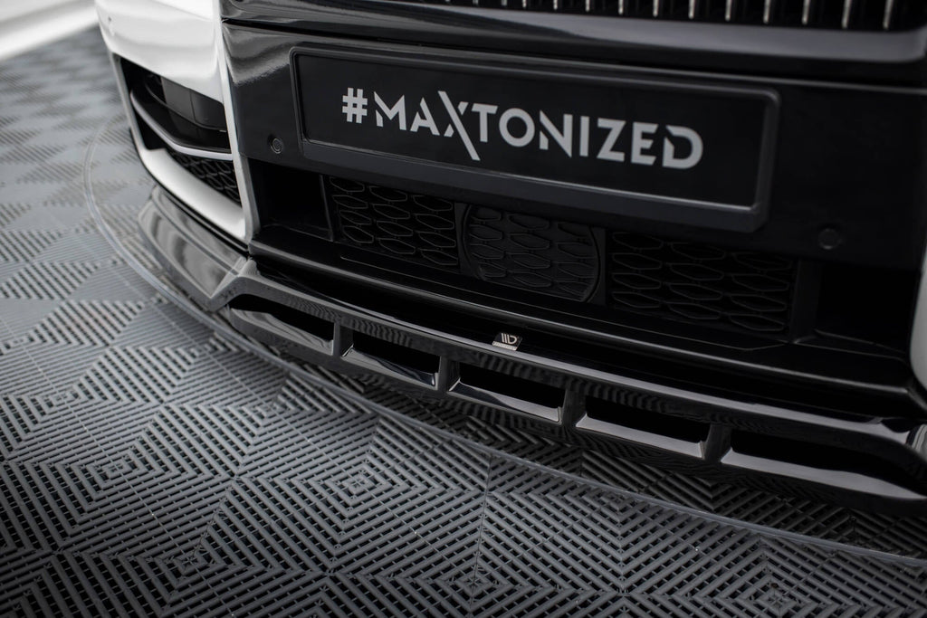 Prelungire splitter bara fata Rolls Royce Cullinan 2018- v1 - Maxton Design
