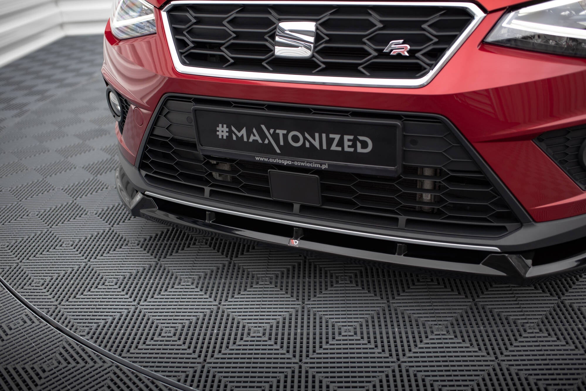 Prelungire splitter bara fata Seat Arona FR Mk1 2017-2021 v1 - Maxton Design