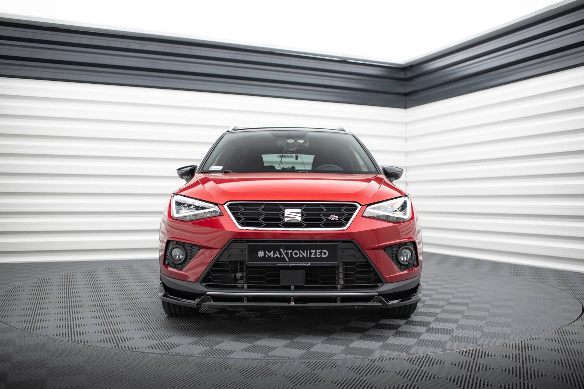 Prelungire splitter bara fata Seat Arona FR Mk1 2017-2021 v1 - Maxton Design