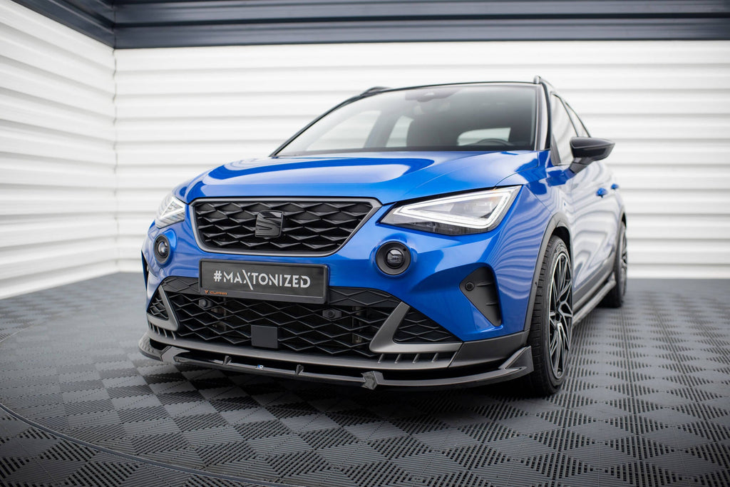 Prelungire splitter bara fata Seat Arona FR Mk1 Facelift 2021- v2 - Maxton Design
