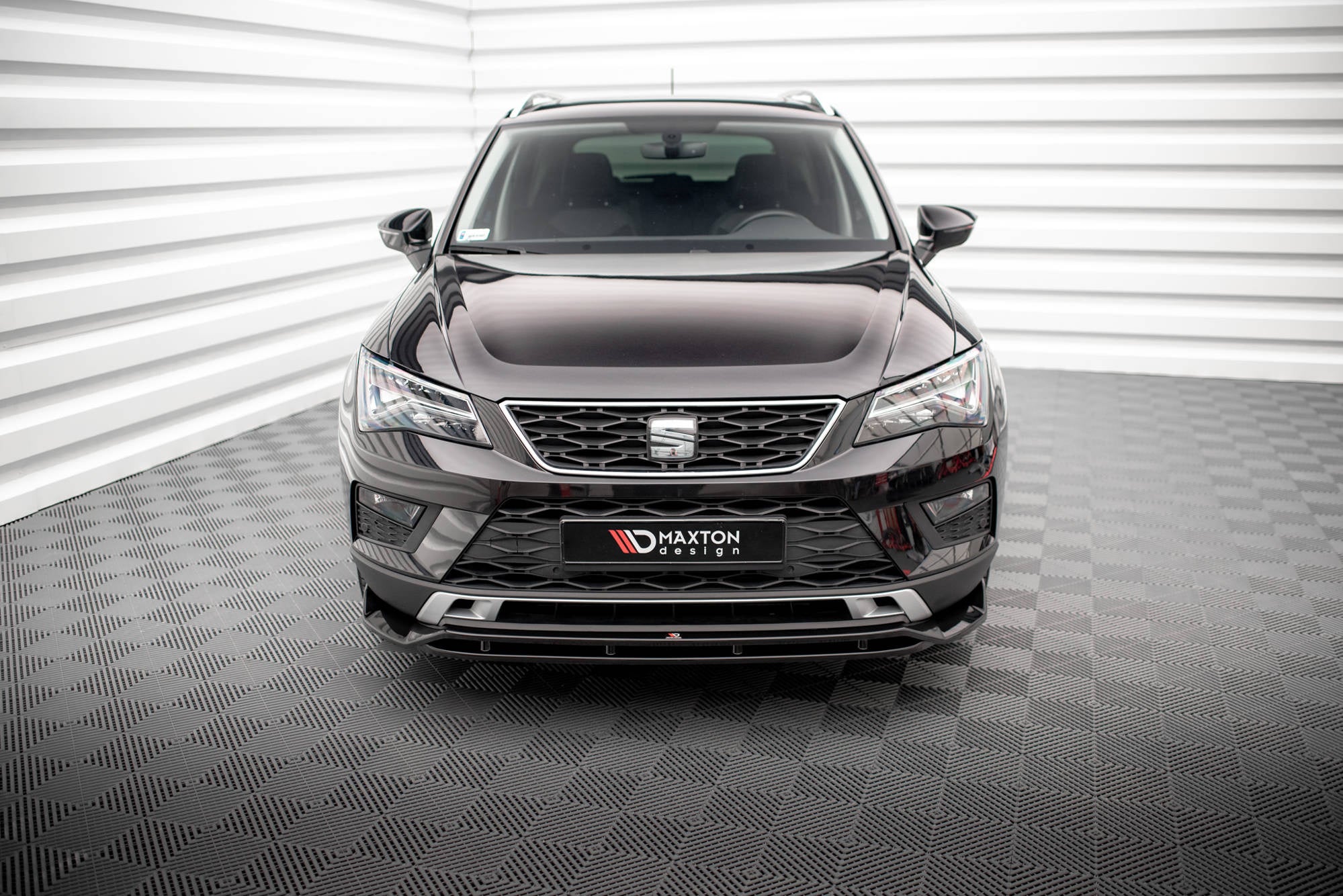 Prelungire splitter bara fata Seat Ateca Mk1 2016-2020 v1 - Maxton Design