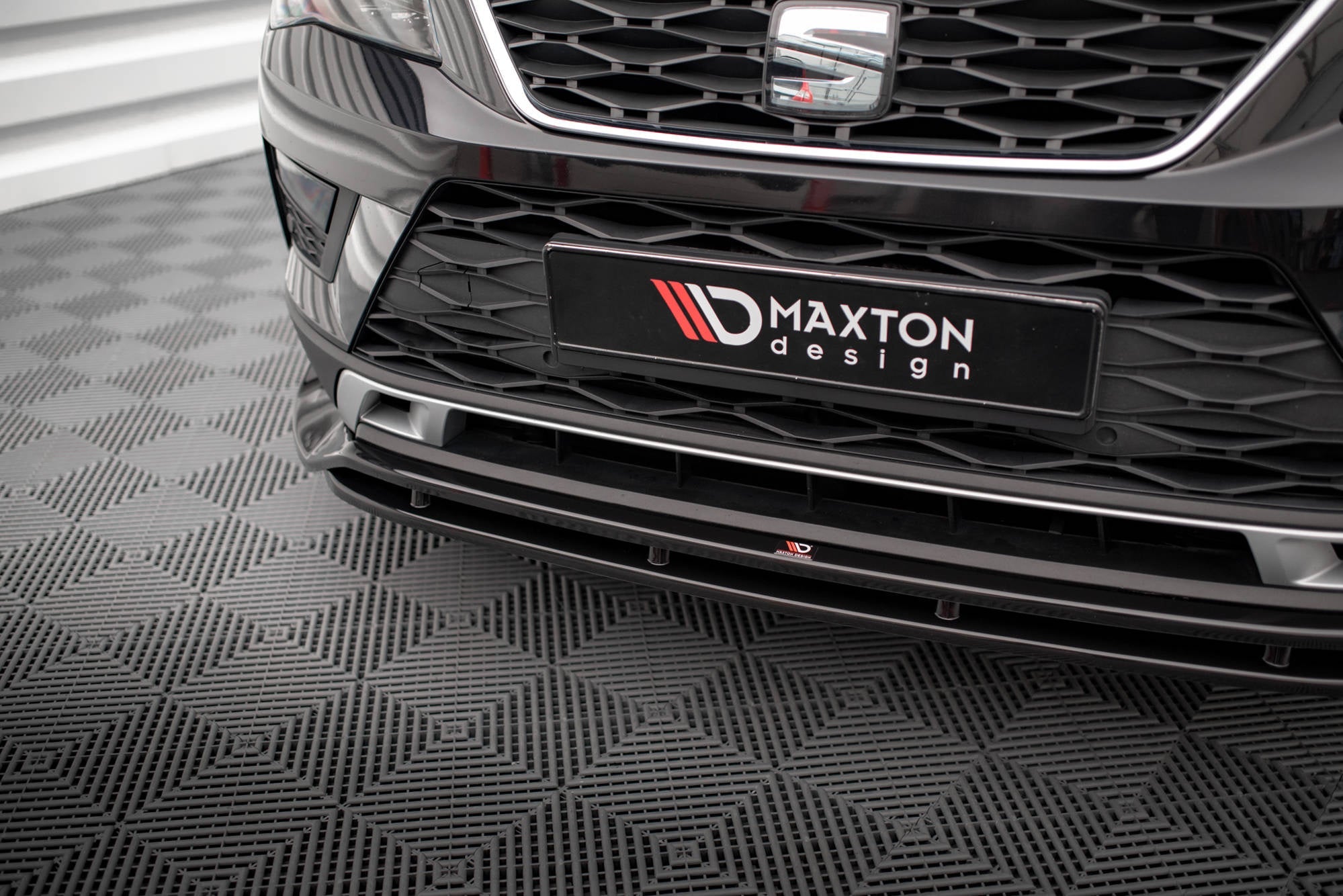 Prelungire splitter bara fata Seat Ateca Mk1 2016-2020 v1 - Maxton Design