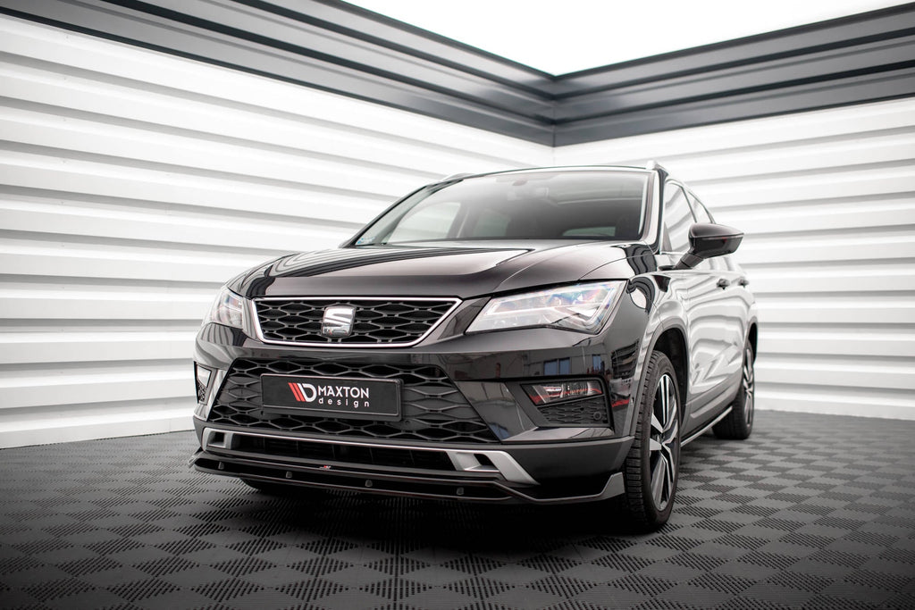 Prelungire splitter bara fata Seat Ateca Mk1 2016-2020 v1 - Maxton Design