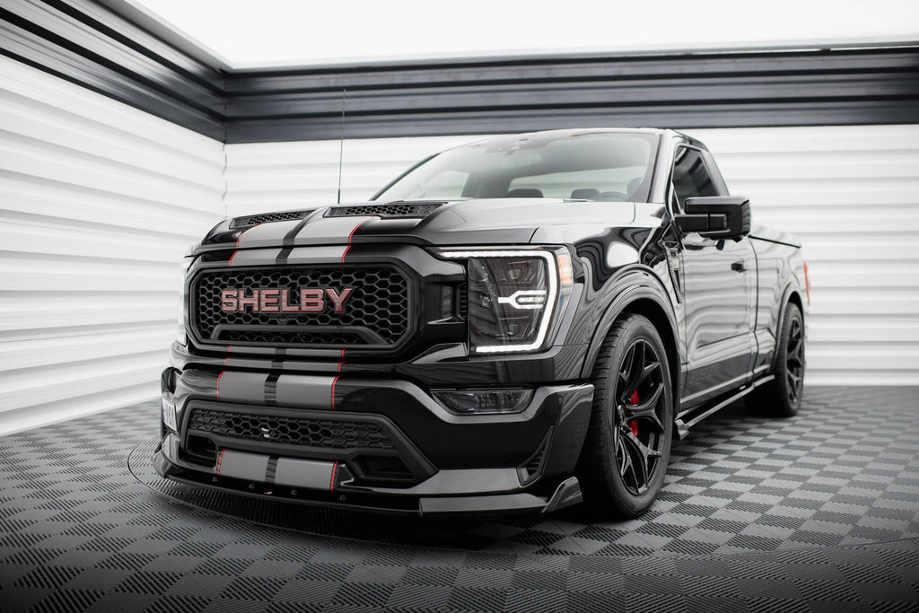 Prelungire splitter bara fata Shelby F150 Super Snake 2020- v1 - Maxton Design