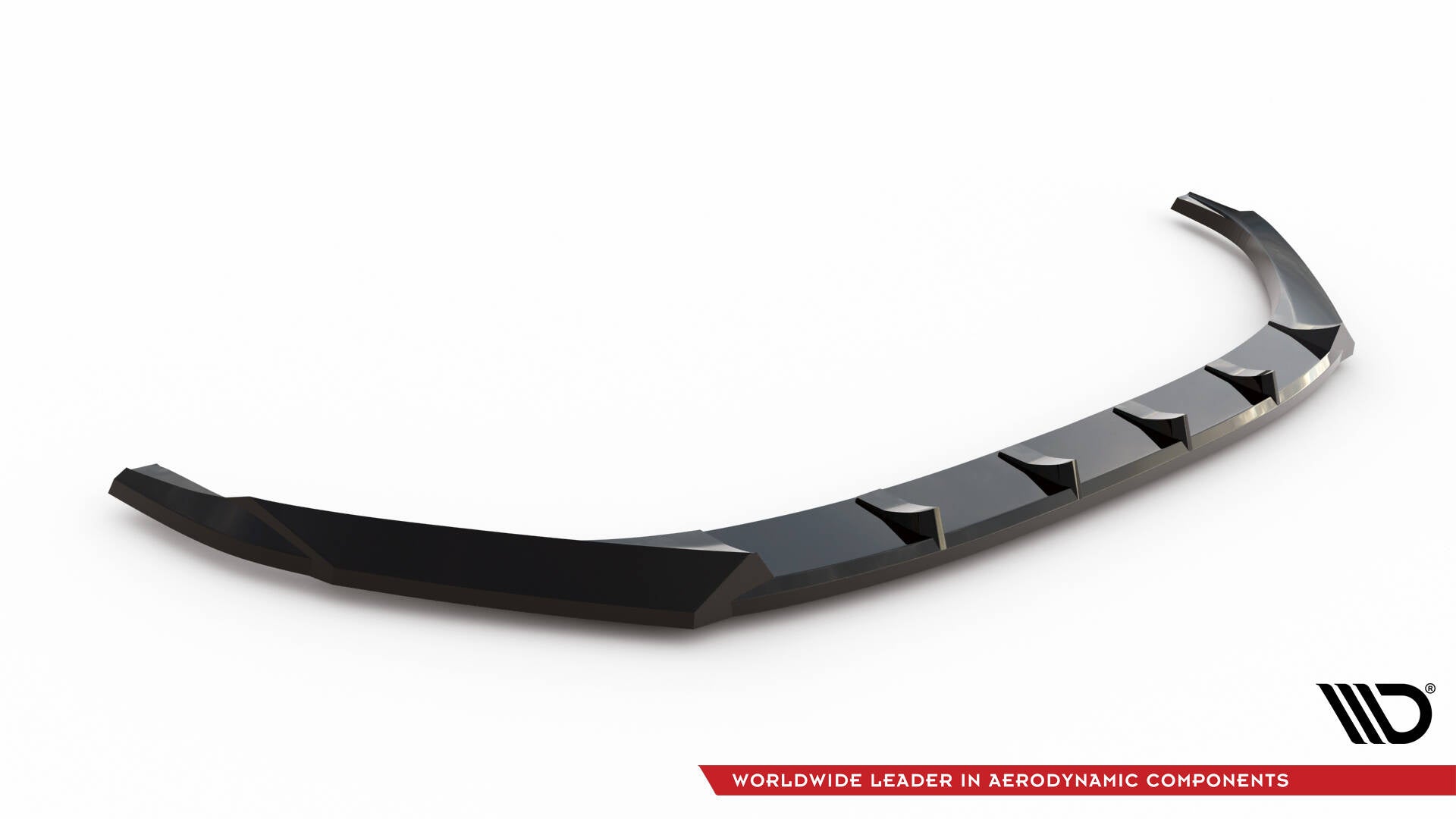 Prelungire splitter bara fata Skoda Enyaq Coupe iV 2022- v4 - Maxton Design