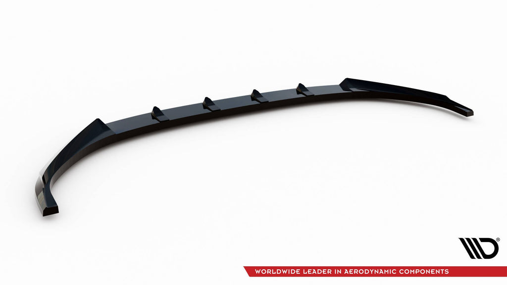 Prelungire splitter bara fata Skoda Enyaq Coupe iV 2022- v4 - Maxton Design