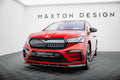 Prelungire splitter bara fata Skoda Enyaq Coupe iV 2022- v4 - Maxton Design