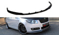 Prelungire splitter bara fata Skoda Fabia Mk2 2007-2010 v2 - Maxton Design