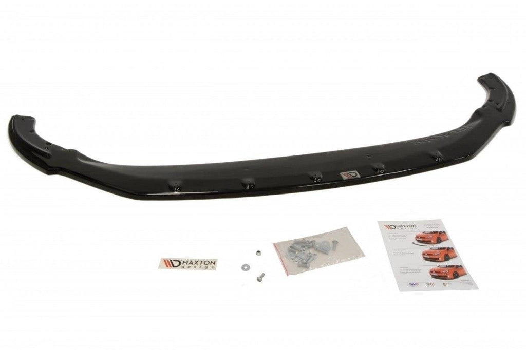 Prelungire splitter bara fata Skoda Fabia Mk2 Facelift 2010-2014 v3 - Maxton Design