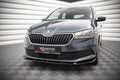 Prelungire splitter bara fata Skoda Fabia Mk3 Facelift 2019-2021 v8 - Maxton Design