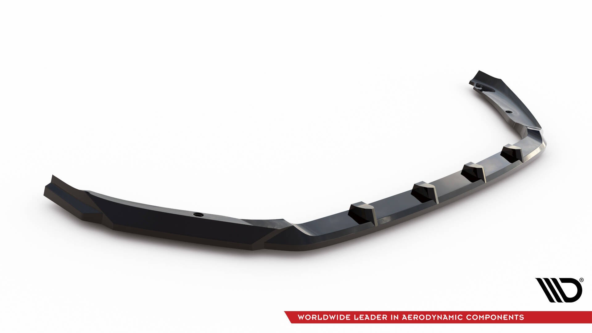 Prelungire splitter bara fata Skoda Fabia Mk4 2021- v9 - Maxton Design