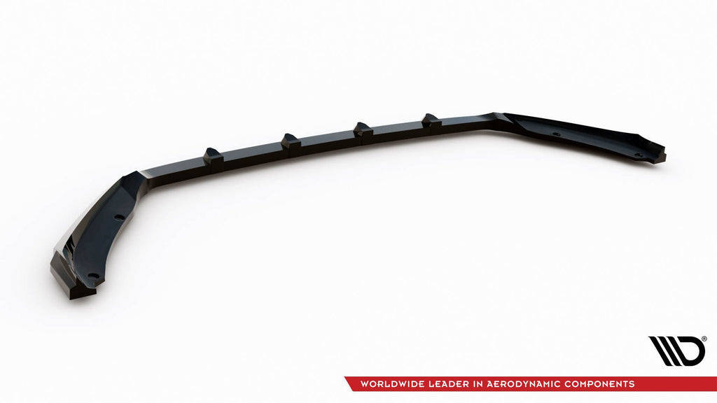 Prelungire splitter bara fata Skoda Fabia Mk4 2021- v9 - Maxton Design