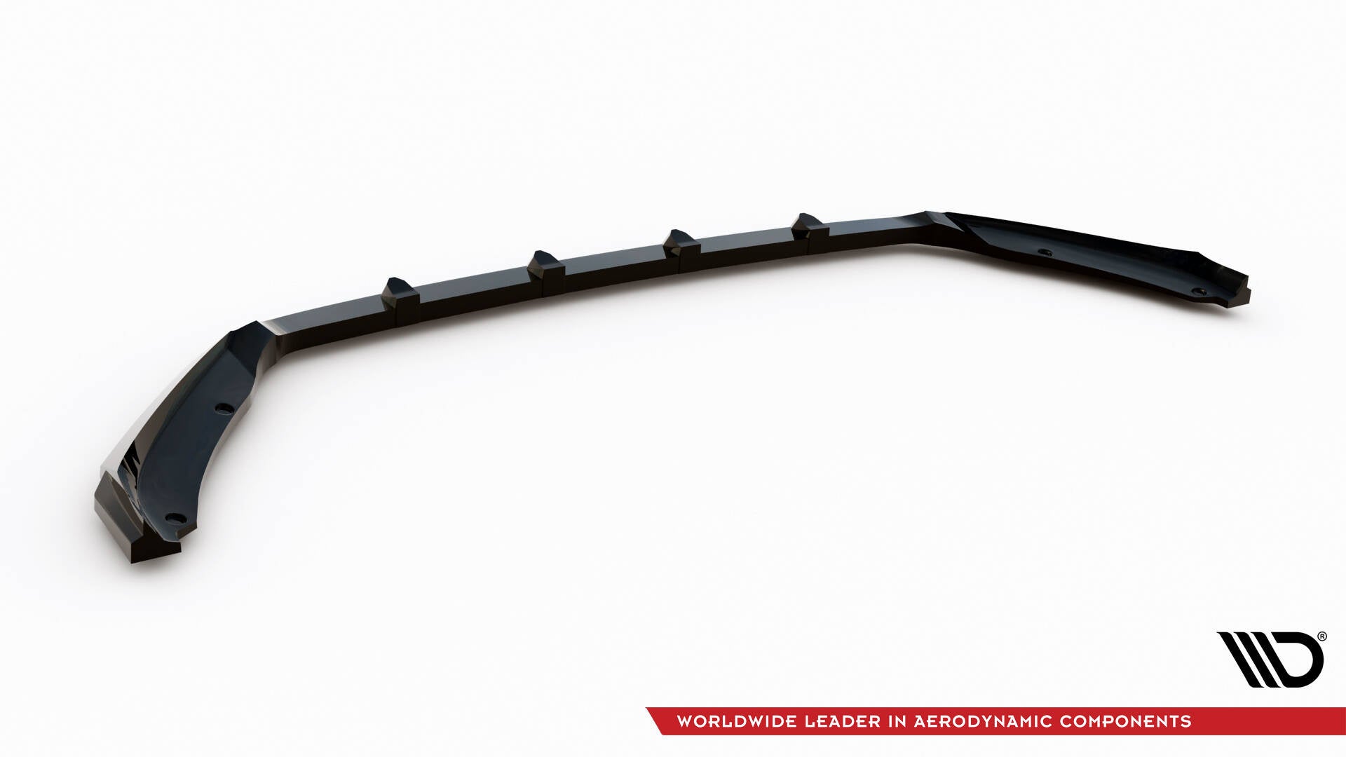 Prelungire splitter bara fata Skoda Fabia Mk4 2021- v9 - Maxton Design