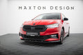 Prelungire splitter bara fata Skoda Fabia Mk4 2021- v9 - Maxton Design