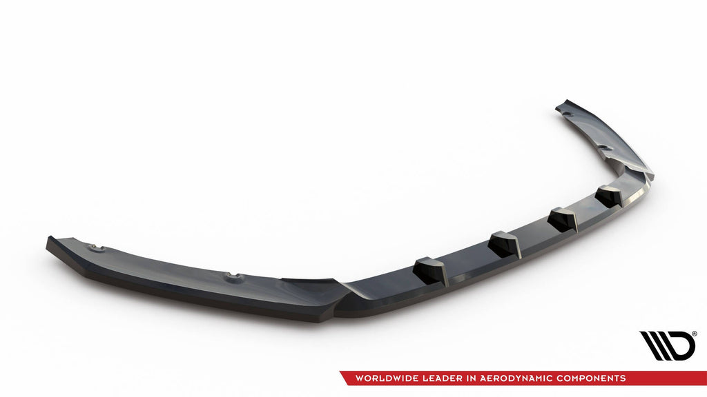 Prelungire splitter bara fata Skoda Fabia Monte Carlo Mk4 2021- v10 - Maxton Design