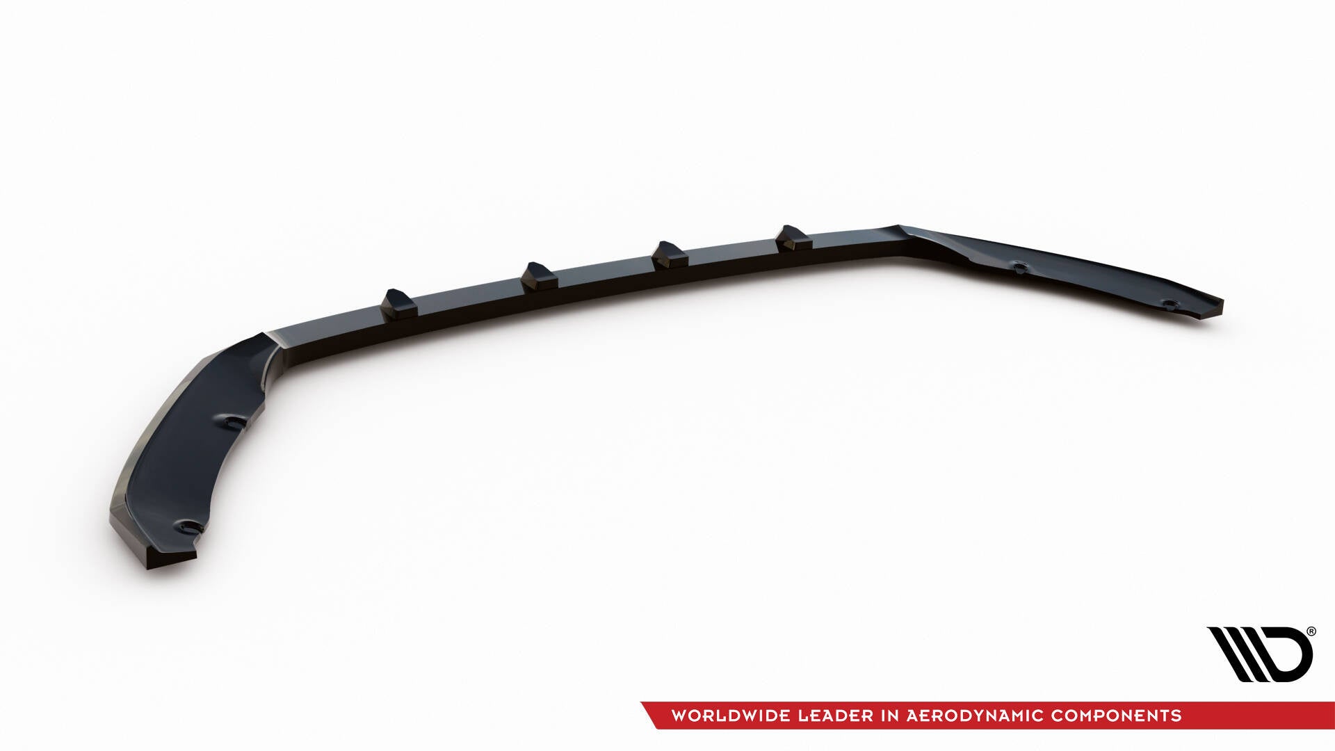 Prelungire splitter bara fata Skoda Fabia Monte Carlo Mk4 2021- v10 - Maxton Design
