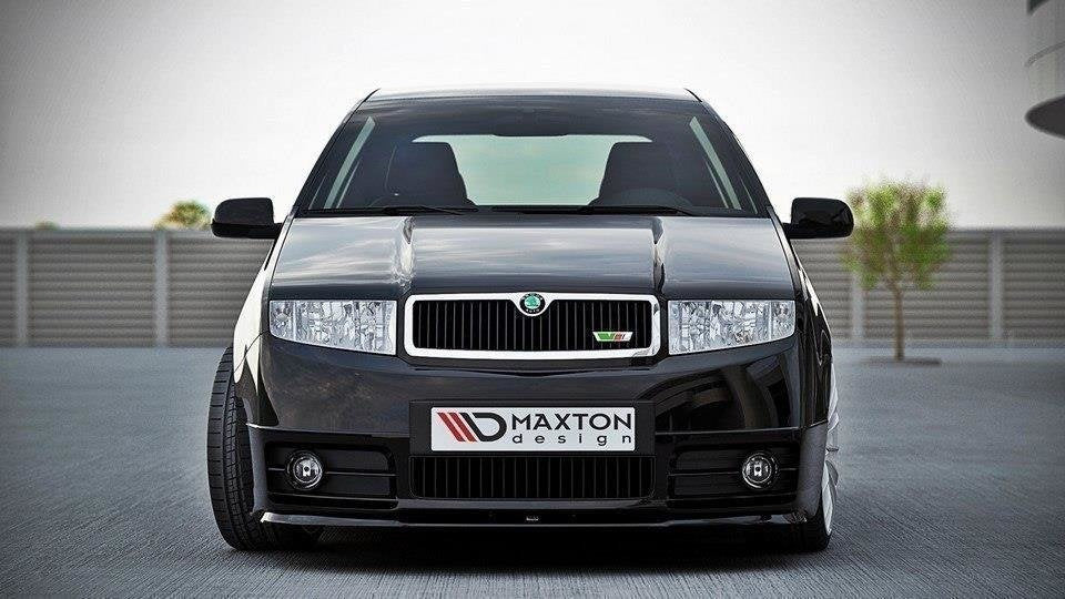 Prelungire splitter bara fata Skoda Fabia Mk1 RS 2003-2007 v5 - Maxton Design