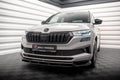 Prelungire splitter bara fata Skoda Karoq Sportline Mk1 Facelift 2021- v2 - Maxton Design