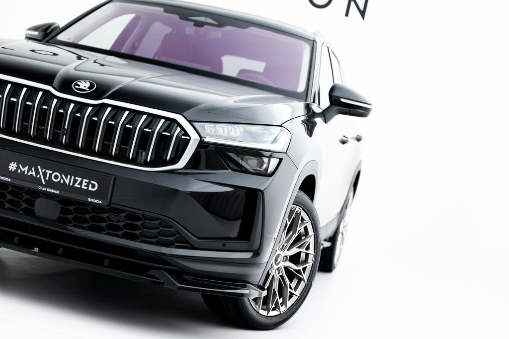 Prelungire splitter bara fata Skoda Kodiaq Mk2 2024- v1 - Maxton Design