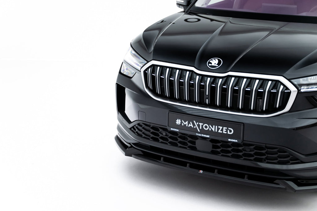 Prelungire splitter bara fata Skoda Kodiaq Mk2 2024- v1 - Maxton Design