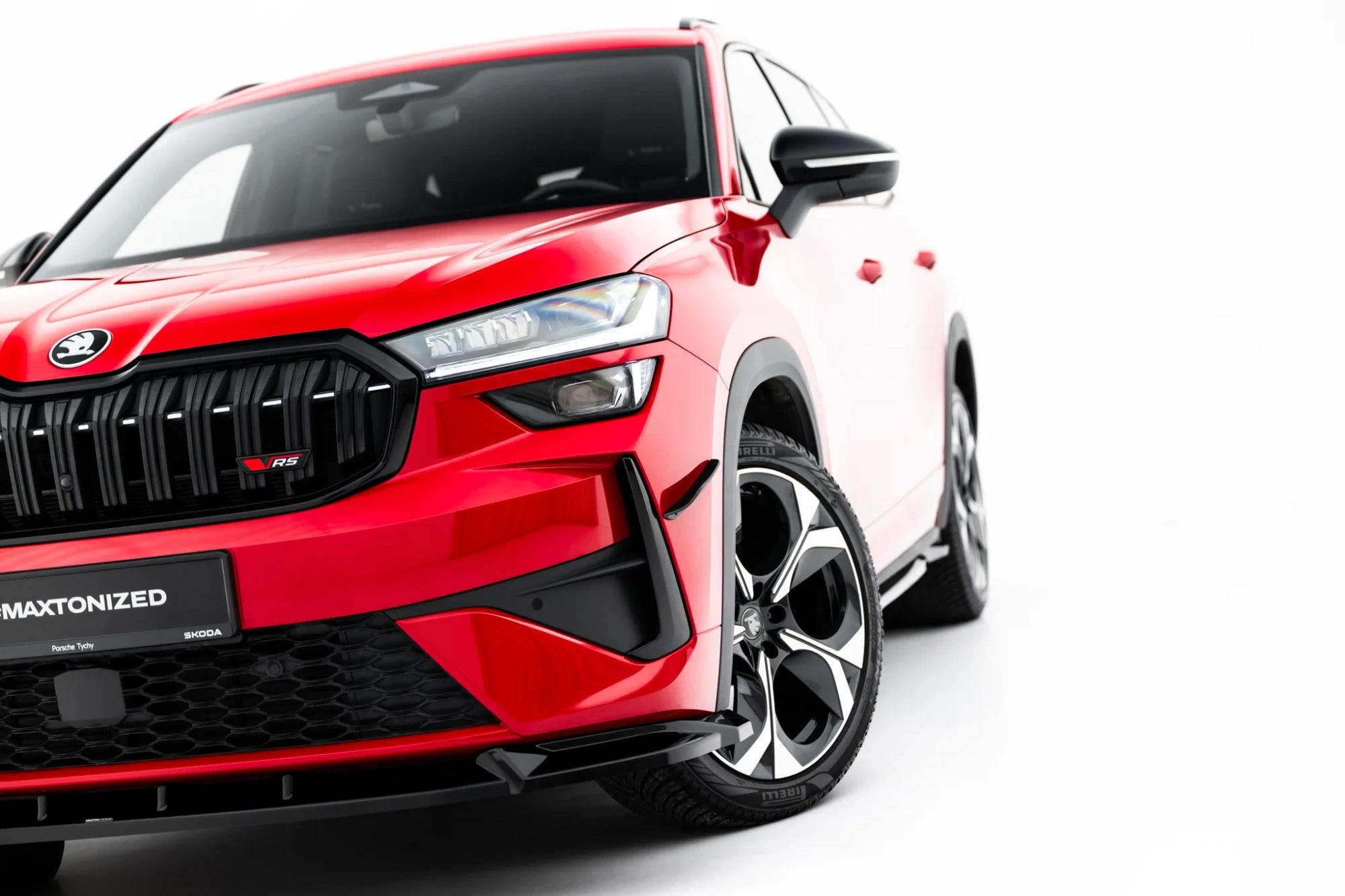 Prelungire splitter bara fata Skoda Kodiaq RS Mk2 - Maxton Design