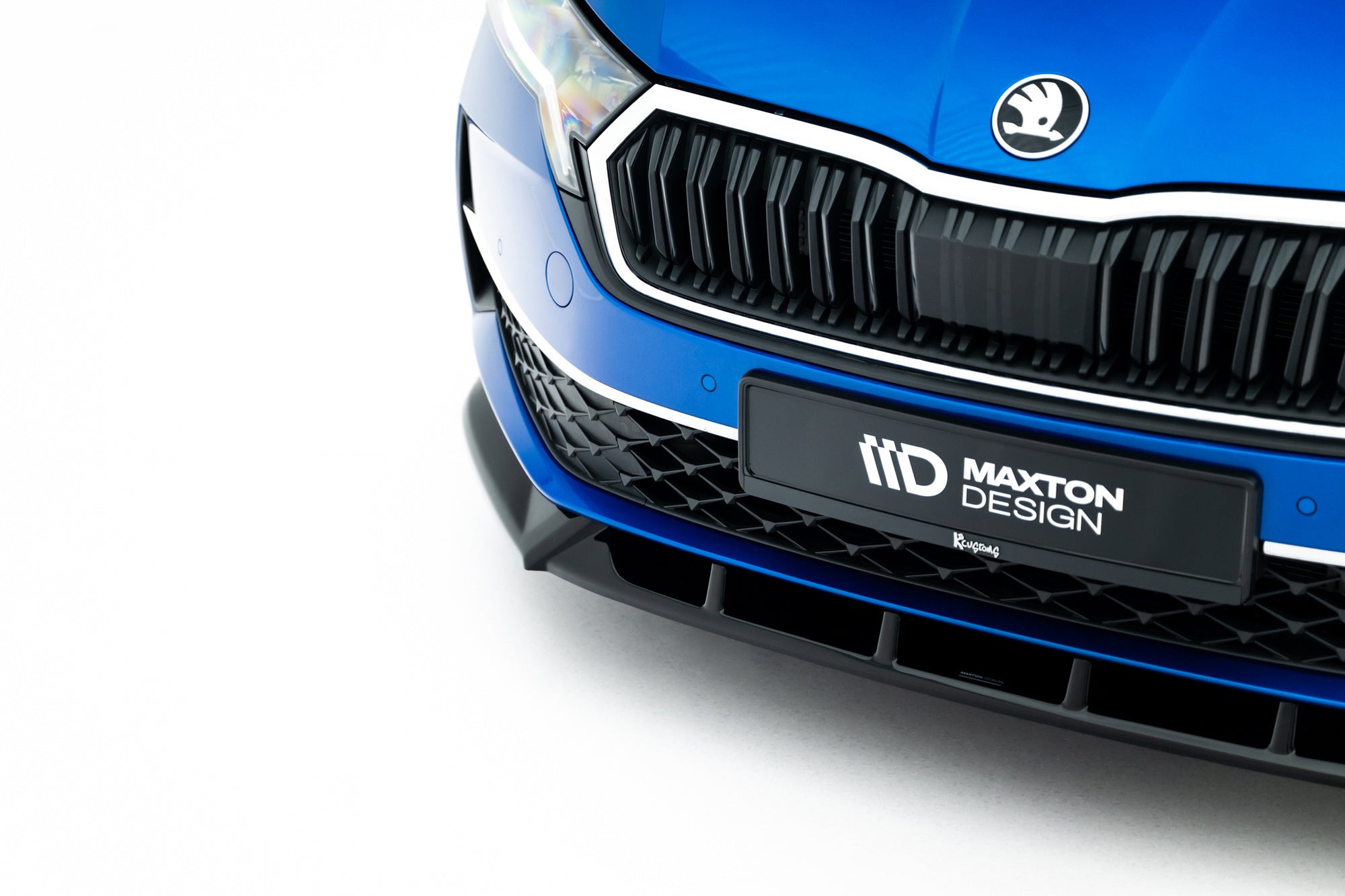 Prelungire splitter bara fata Skoda Octavia Liftback / Combi Mk4 Facelift 2024- v23 - Maxton Design