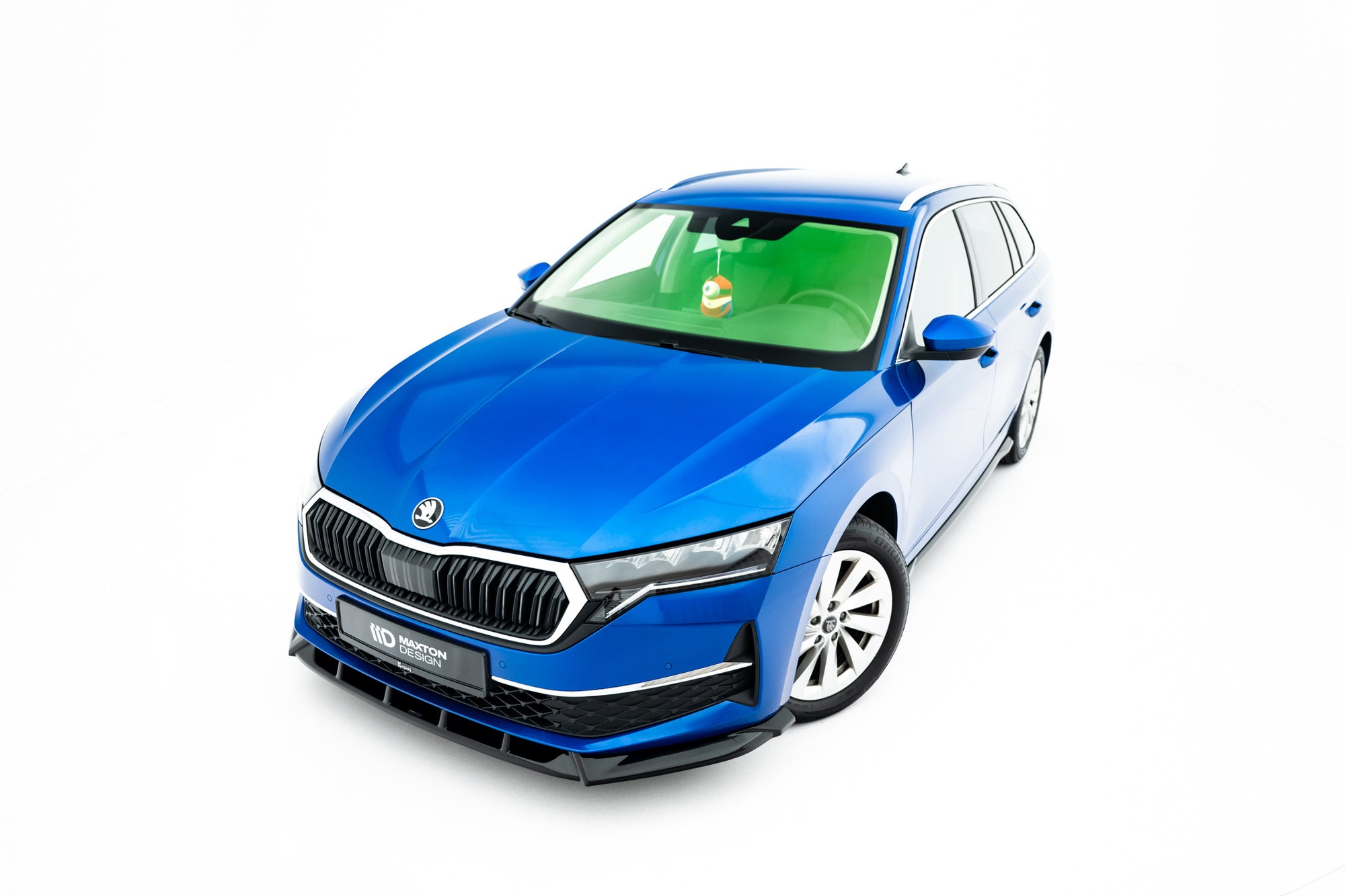 Prelungire splitter bara fata Skoda Octavia Liftback / Combi Mk4 Facelift 2024- v23 - Maxton Design