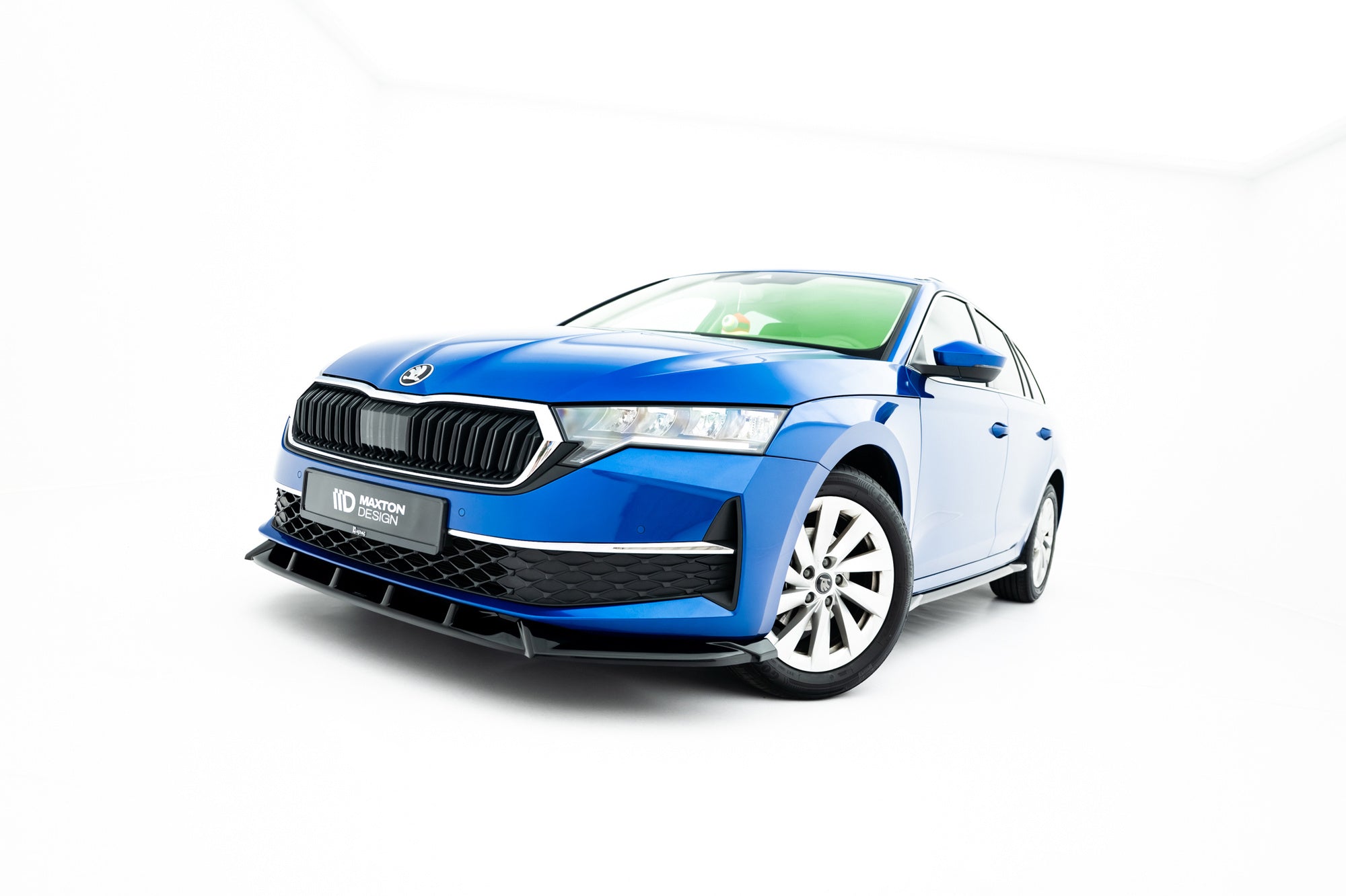 Prelungire splitter bara fata Skoda Octavia Liftback / Combi Mk4 Facelift 2024- v23 - Maxton Design