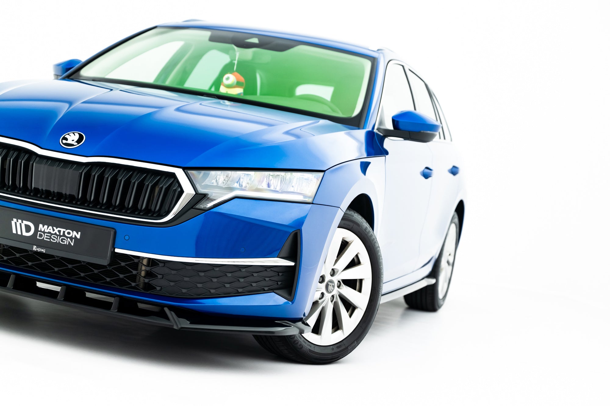 Prelungire splitter bara fata Skoda Octavia Liftback / Combi Mk4 Facelift 2024- v23 - Maxton Design