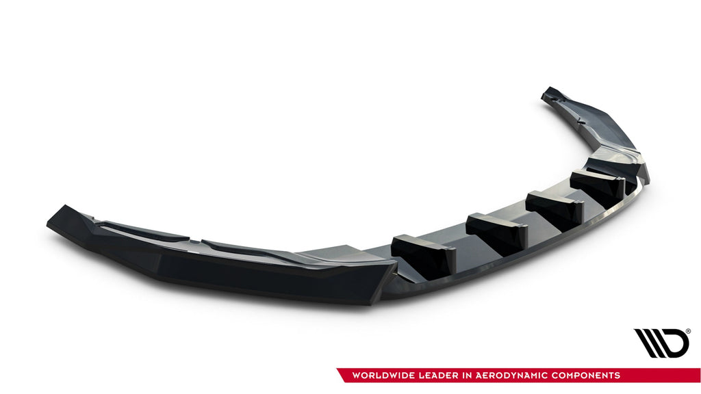 Prelungire splitter bara fata Skoda Octavia Sportline Liftback Combi Mk4 Facelift 2024- v22 - Maxton Design