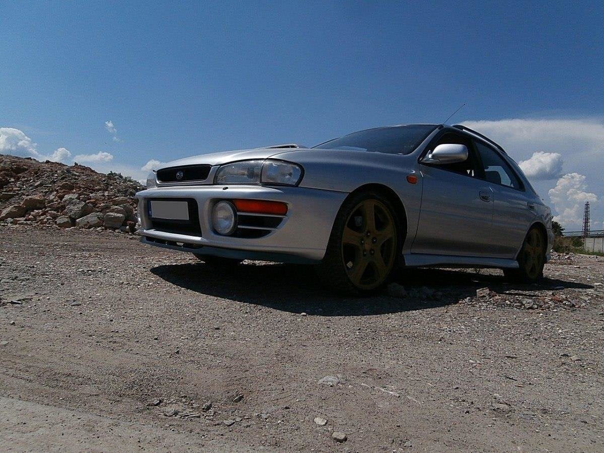 Prelungire splitter bara fata Subaru Impreza Mk1 GT 1997-1999 v1 - Maxton Design