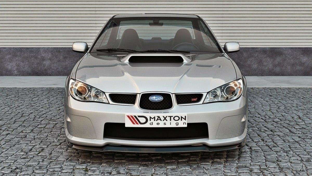 Prelungire splitter bara fata SubaruIimpreza WRX STI Hawkeye 2006-2007 v4 - Maxton Design