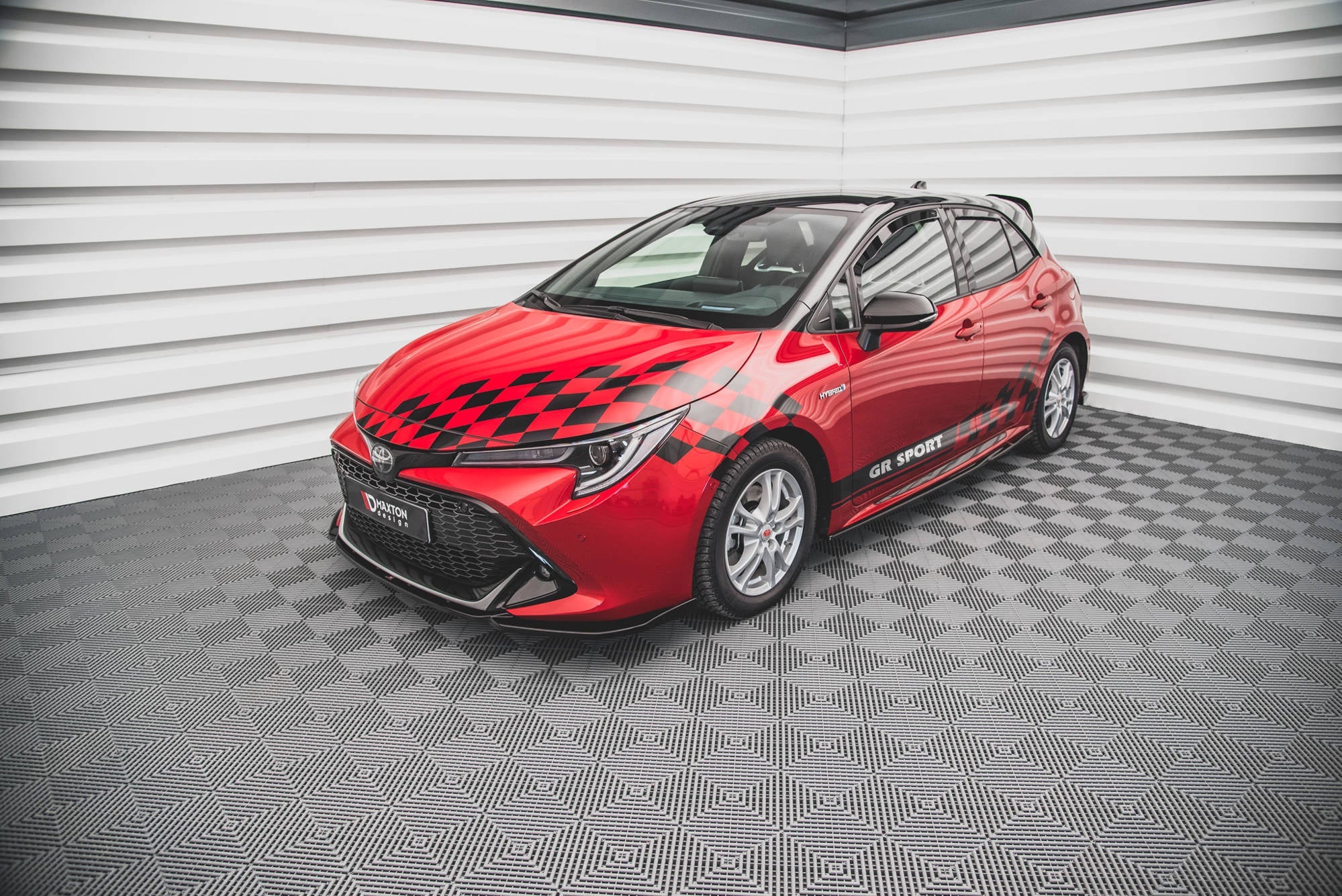 Prelungire splitter bara fata Toyota Corolla GR Sport Hatchback XII 2019- v4 - Maxton Design