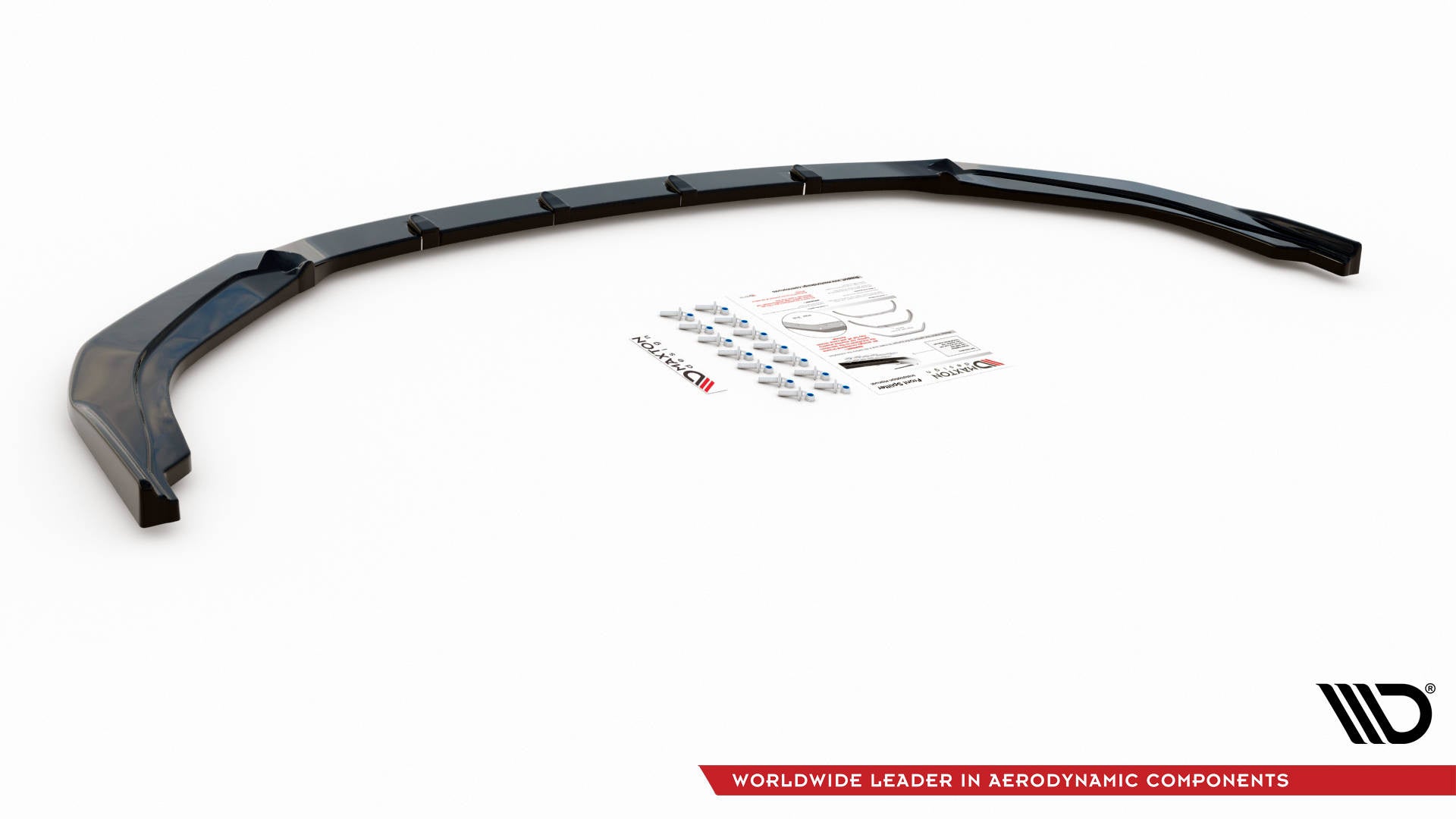 Prelungire splitter bara fata Toyota Corolla GR Sport Hatchback XII 2019- v4 - Maxton Design