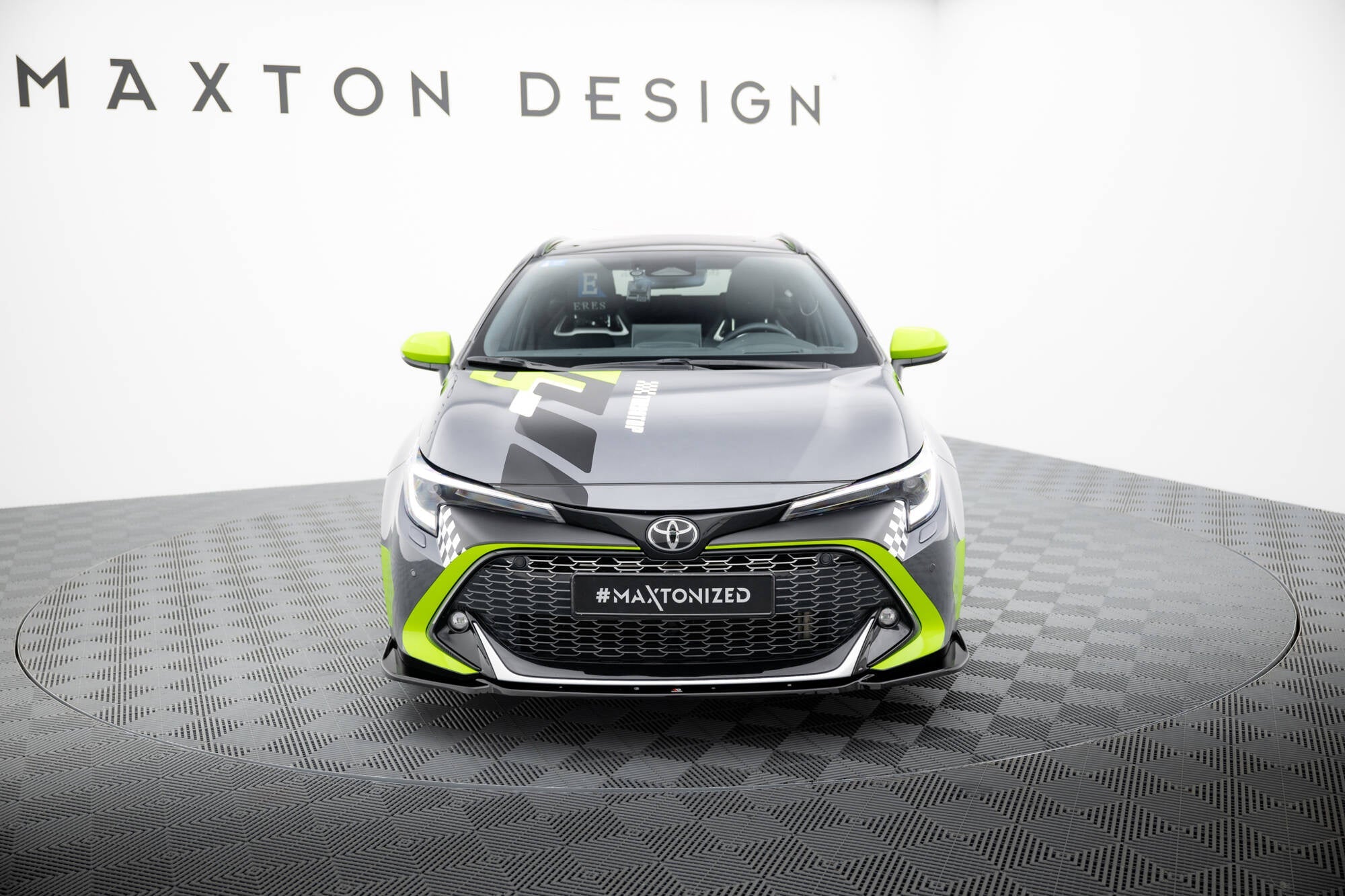 Prelungire splitter bara fata Toyota Corolla GR Sport Hatchback XII 2019- v4 - Maxton Design