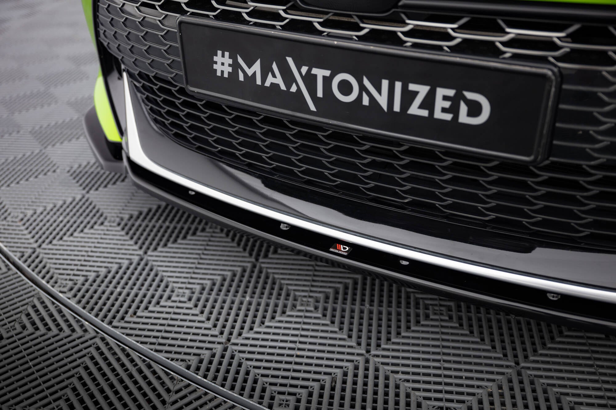 Prelungire splitter bara fata Toyota Corolla GR Sport Hatchback XII 2019- v4 - Maxton Design