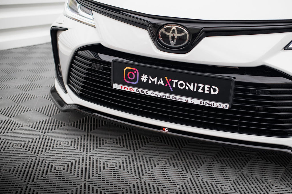 Prelungire splitter bara fata Toyota Corolla XII Sedan 2019- v1 - Maxton Design