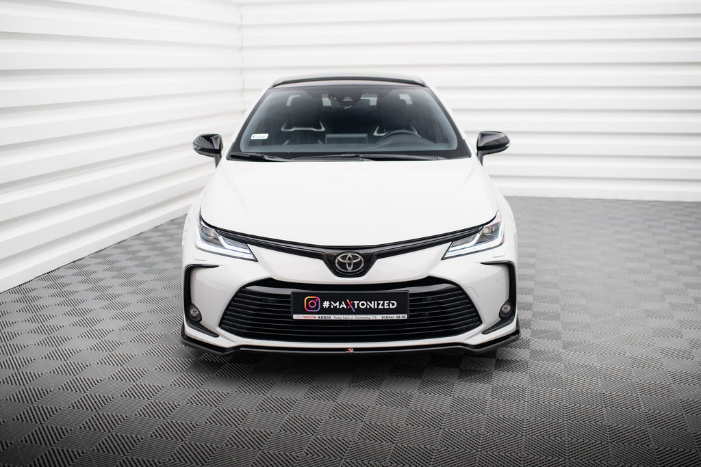 Prelungire splitter bara fata Toyota Corolla XII Sedan 2019- v1 - Maxton Design