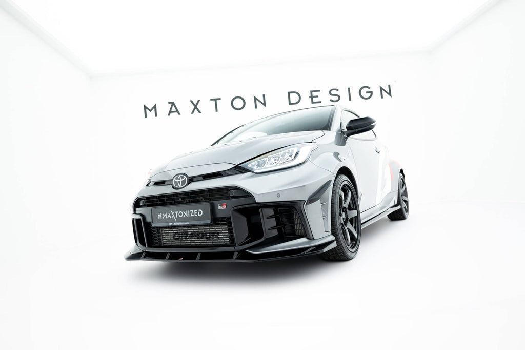 Prelungire splitter bara fata Toyota GR Yaris Mk4 Facelift 2024- v8 - Maxton Design