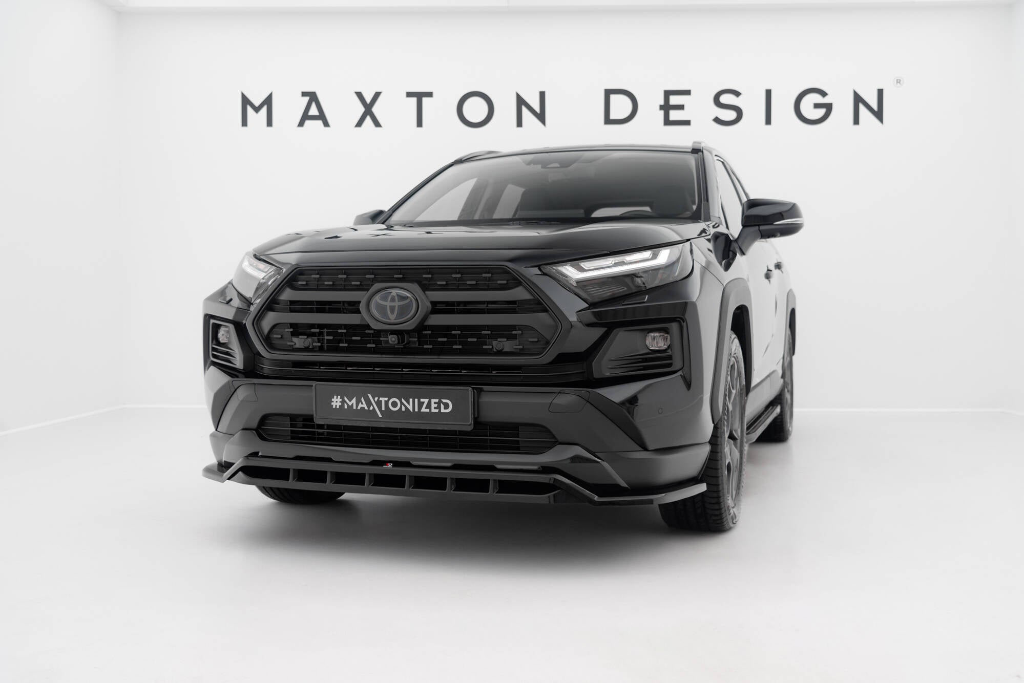 Prelungire splitter bara fata Toyota RAV4 Adventure Mk5 2019- v2 - Maxton Design