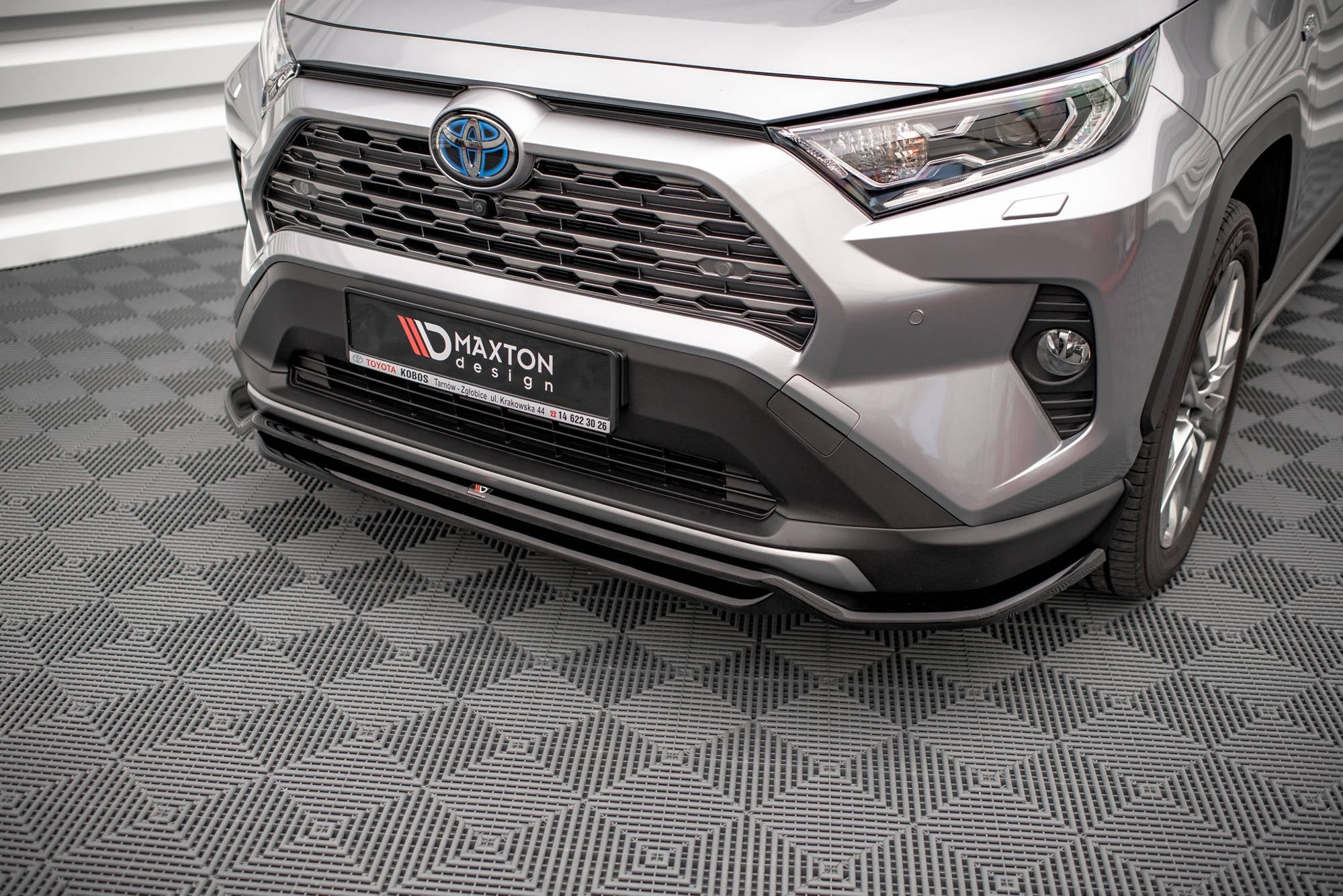 Prelungire splitter bara fata Toyota RAV4 Mk5 2019-v1 - Maxton Design
