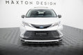 Prelungire splitter bara fata Toyota Sienna Mk4 2020- v1 - Maxton Design