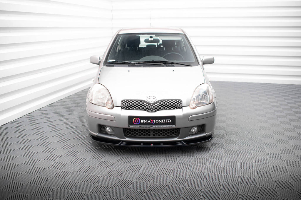 Prelungire splitter bara fata Toyota Yaris T-Sport Mk1 Facelift 2003-2006 v4 - Maxton Design