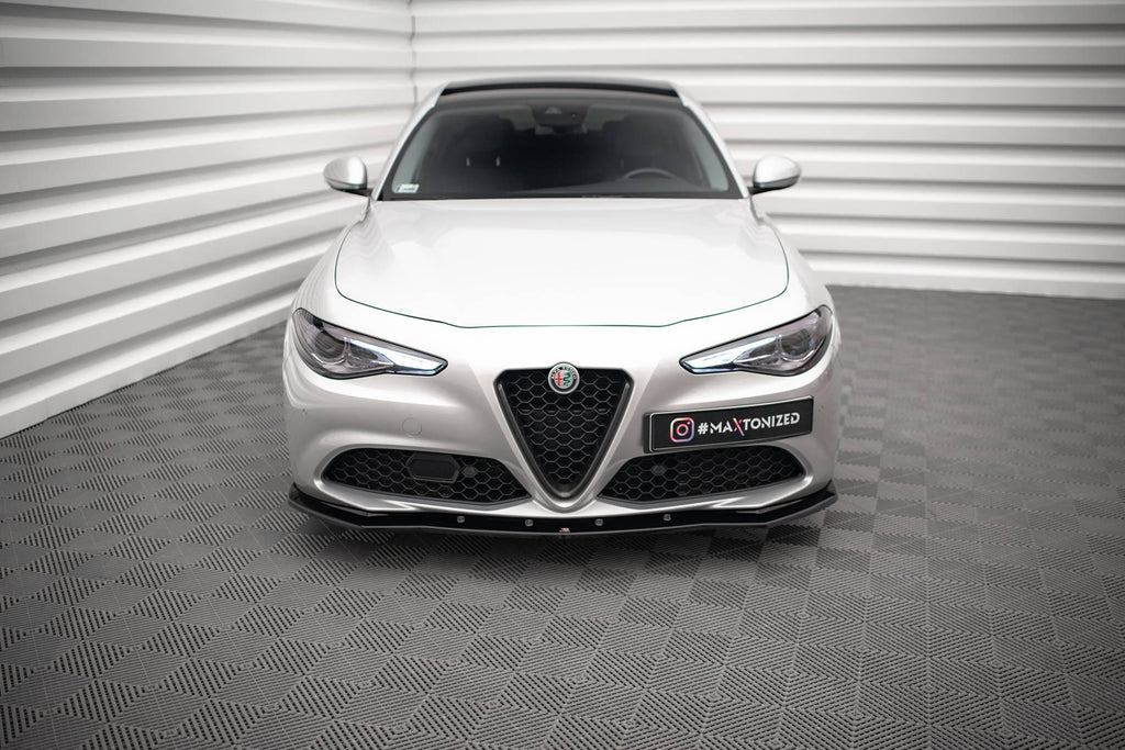 Prelungire splitter bara fata Alfa Romeo Giulia Sport 2016- v1 - Maxton Design